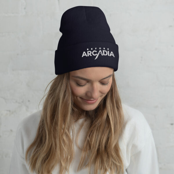 Before Arcadia Logo Cuffed Beanie - Image 3