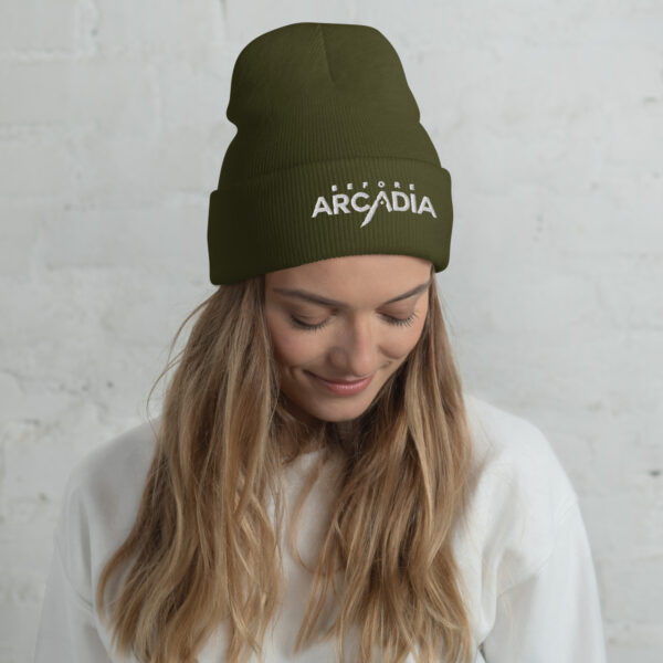 Before Arcadia Logo Cuffed Beanie - Image 7