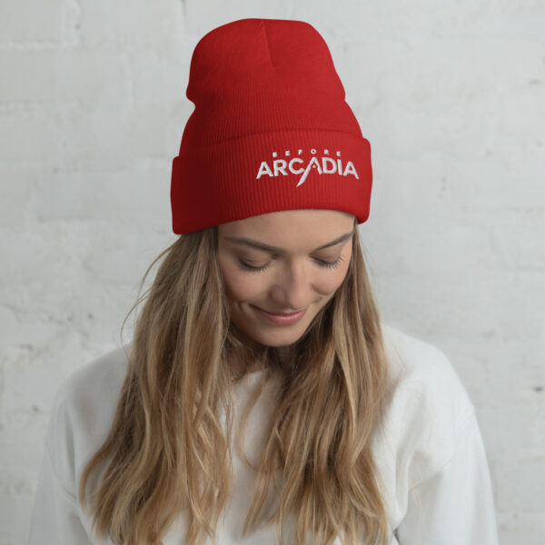 Before Arcadia Logo Cuffed Beanie - Image 6