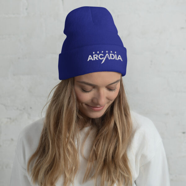 Before Arcadia Logo Cuffed Beanie - Image 5