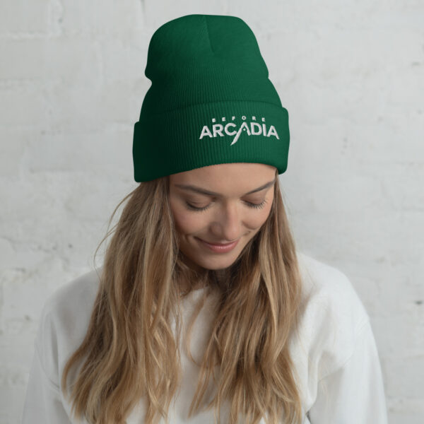 Before Arcadia Logo Cuffed Beanie - Image 8