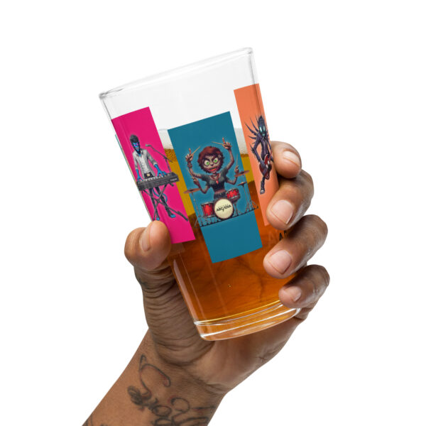 Space Invasion Pint Glass