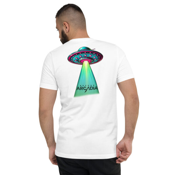 Space Invasion V-Neck T-Shirt - Image 4