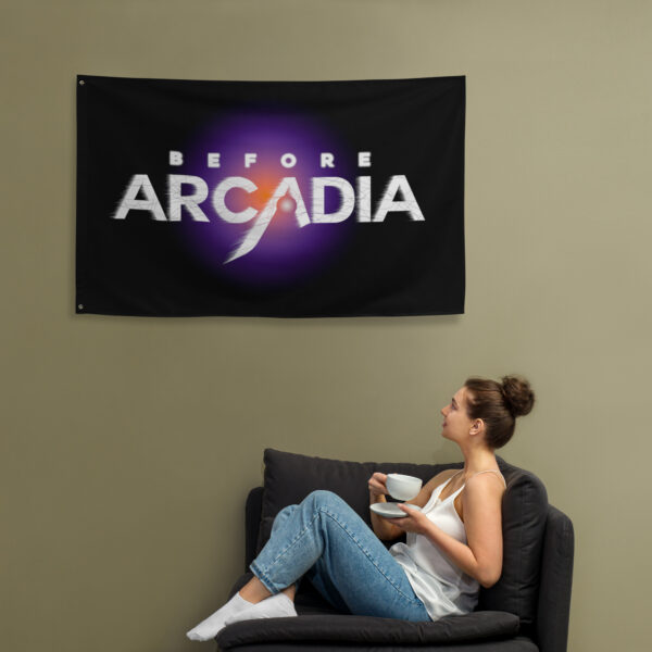 Before Arcadia Logo Flag