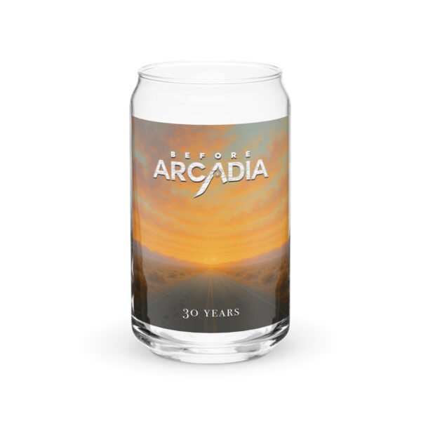 30 Years Album Art Can-Shaped Glass