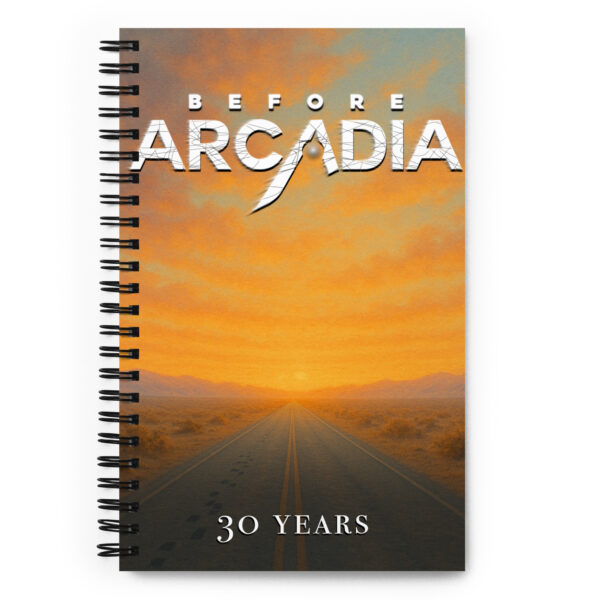 30 Years Album Art Spiral Notebook